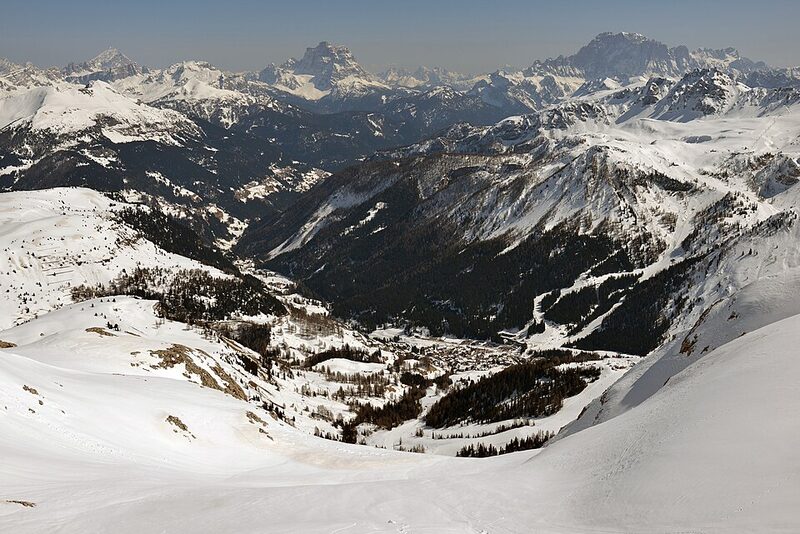 Panorama di Arabba (1602m)
