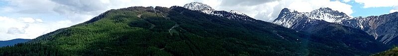 Panorama di Bardonecchia (1312m)