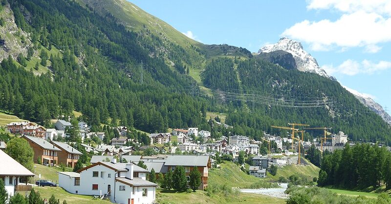 Panorama di Alta Engadina (Pontresina)