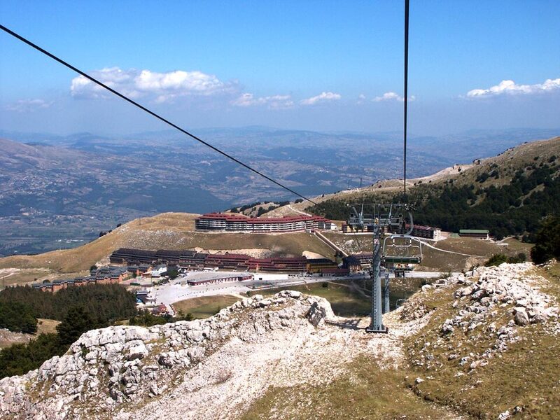 Panorama di Campitello Matese (1430m)