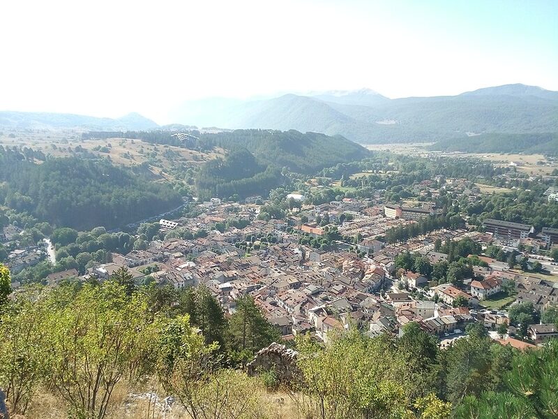 Panorama di Pescasseroli (1167m)
